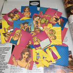 30枚セット！ポップアートなフレークシール