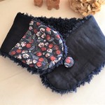 ふんわりあったか大人乙女のプチマフラーorネックウォーマー＊Liberty