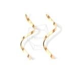 PDT-1355-MG【2個入り】ウエービーバーペンダント,Wavy Long Bar Pendant