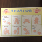 手の洗い方 表示ポスターセット