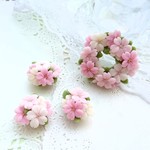 【樹脂粘土パーツ＊《桜》リース＊ブーケ】