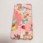 iPhone6/6sケース(ガーリーコラージュ柄)😊😊
