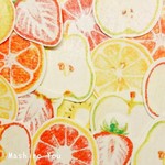 みっくすふるーつ マスキングフレークシール