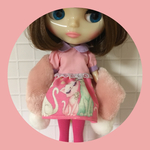 猫ちゃんワンピース&マフラーソックスSET♡pink