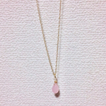 桜色ネックレス