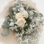 ❤︎ドライフラワースワッグ❤︎ natural White❤︎