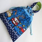 08【車】お着替え袋 巾着 体操服袋 体操服入れ 入園グッズ 入学グッズ