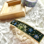 SALE2000円→1000円 レースフラワーとコデマリのバレッタ