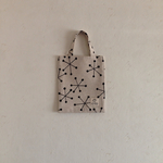 トートBAG   シューズケースにも              hexagon きなり