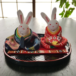 うさぎの雛人形   和柄