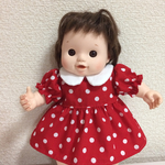 水玉ワンピース