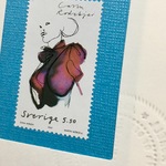 ちいさなartmuseum　Sweden　stamp　2Set