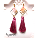 和桜タッセルピアス/イヤリング