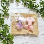 (送料無料)２個セット　アソートヘアクリップ