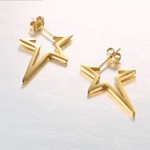 ステンレスジュエリー STARピアス