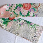 シルク半衿【牡丹】