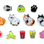 恥ずかし猫ブローチ！「おしりver.」