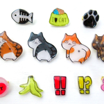 NEW柄＊恥ずかし猫ブローチ！「おしりver.」