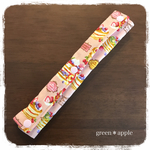  水筒肩ひもカバー＊ホットケーキ×ピンクチェック