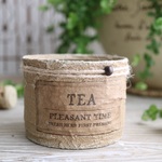 シャビーシックなリメイク缶【80】TEA