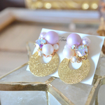 macaron ビジューピアス（イヤリング）