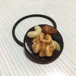 チョコ マンディアン ヘアゴム 