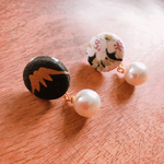 送料無料 富士山と桜 ピアス