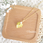 小さな幸せ♡菜の花のネックレス