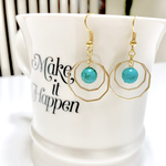 爽やかオシャレ♡ターコイズピアス