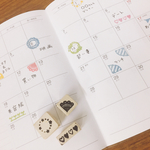 【お得な9個セット】スケジュール帳ハンコ