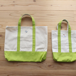 ③レッスンバッグ  上履き入れ 2点セット 帆布