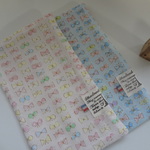 大きめ*リボン*もっちり*やわらかガーゼハンカチ2枚セット