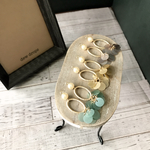 ✳︎パールとスパンコールの人魚姫ピアス✳︎
