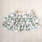 スカイブルーのフリフリスカート［120］