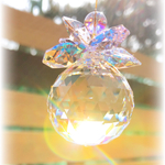 虹の流星群『煌めき』 スワロフスキー ボール・八角形【サンキャッチャー】 