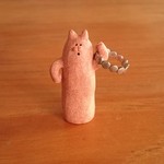猫型埴輪【はにゃわ】大