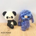【シナモン様 専用】ペットなパンダとうさぎ🐾あみぐるみ