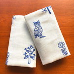 【再販】北欧柄  大人可愛い 刺繍ガーゼのエルゴよだれカバー