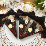 ベリーのチョコタルトのバッグチャーム(小)★フェイクスイーツ