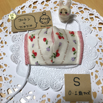 S☆いちご柄 おしゃれな抗菌マスク marikoro
