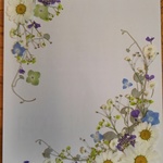 ご注文品です(結婚証明書用　押し花セット)