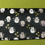 御朱印帳入 猫に小判×ピンク