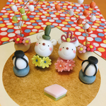 くまさんのおひな祭り🌸