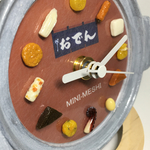 【受注製作】土鍋型おでんの置時計