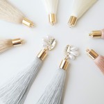 ２WAYカラータッセルパールドロップピアス／イヤリング♡ウェデイング結婚式ブライダルにも♡   (8