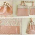 [T様オーダー品 ] LIBERTY通園・通学グッズ