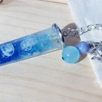 クラゲが入った碧水晶♪＜天然石入＞