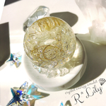 《クリスタルエナジーアミュレット(オルゴナイト)light》new moon