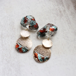   金箔〜D.br× Gr〜pierce/earring