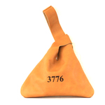 本革 富士山ポーチ キャメル  Leather Mt. Fuji pouch camel